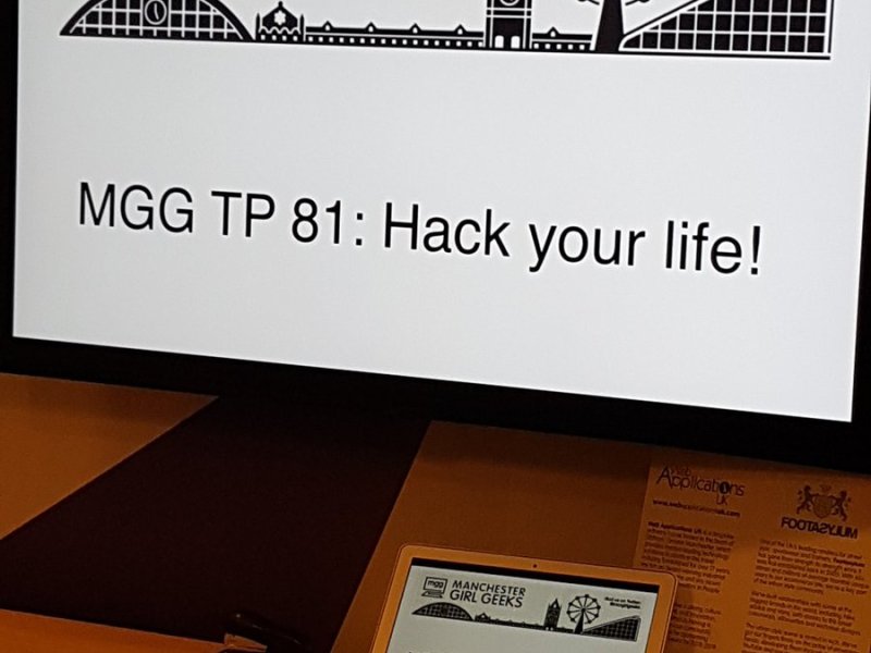 Hack your life&nbsp;workshop